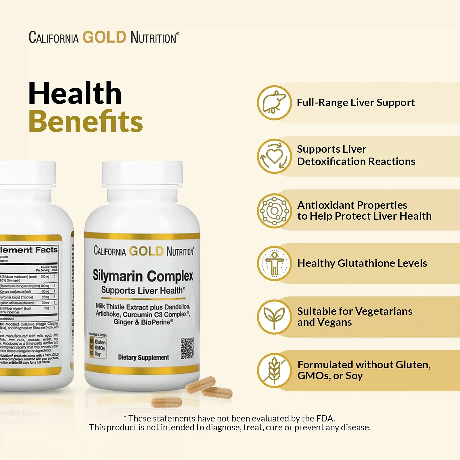 California gold nutrition silymarin complex