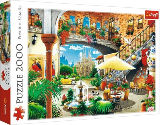 Trefl Puzzle 2000 Widok na Barcelonę