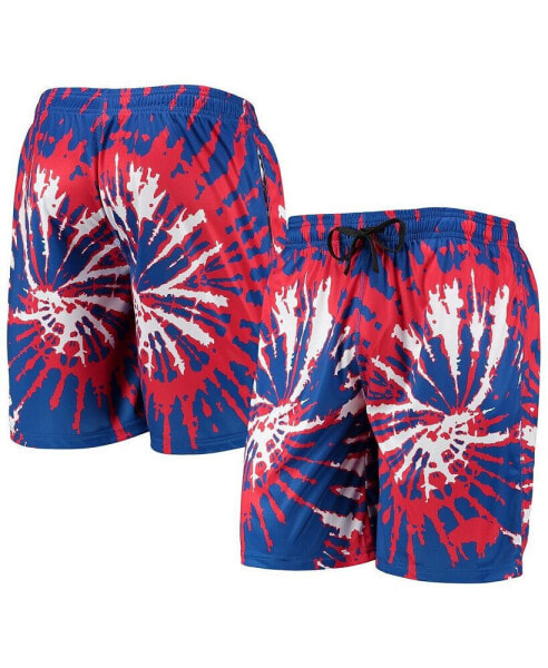 Men's Royal Buffalo Bills Retro Static Mesh Lounge Shorts