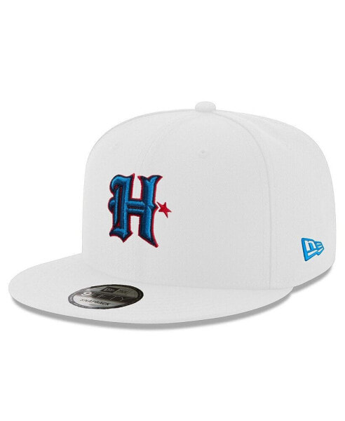 Men's White Houston Texans Standard 9FIFTY Snapback Hat