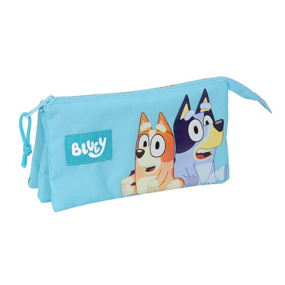 SAFTA Bluey Triple pencil case