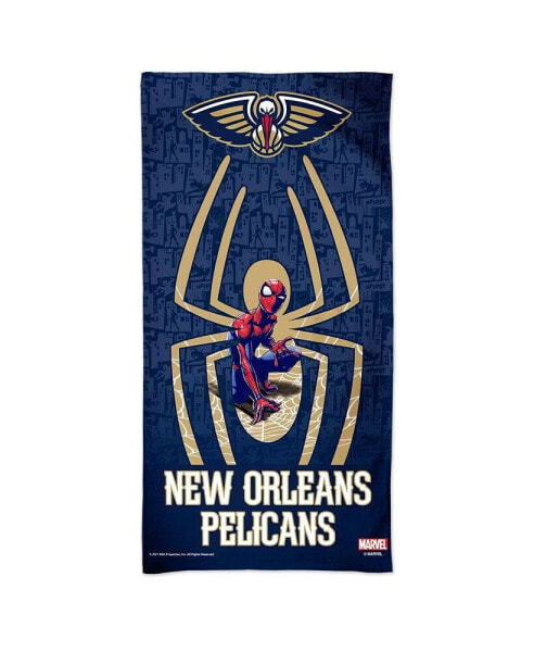 New Orleans Pelicans NBA x Marvel 30" x 60" Spectra Beach Towel