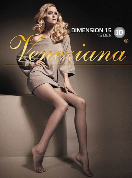 Strumpfhose für Damen Dimension 3D 15 Den naturale - Veneziana 4