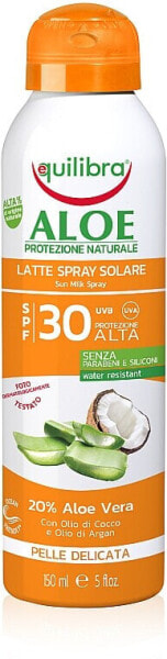 Sonnenschutzmilch-Spray mit 20% Aloe Vera SPF 30