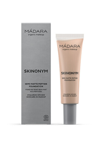 Semi-matte make-up with Skinonym peptides (Semi-Matte Peptide Foundation) 30 ml