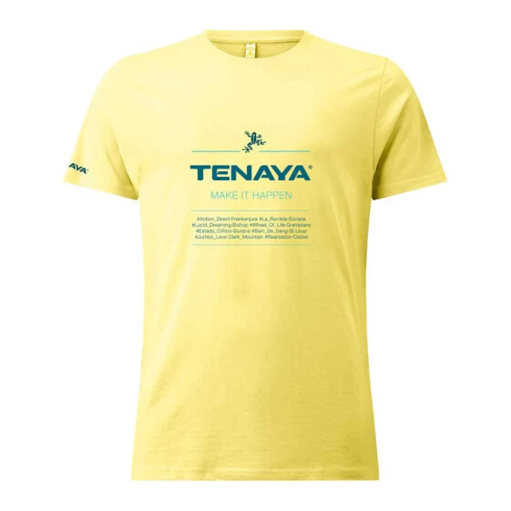 TENAYA Routes short sleeve T-shirt