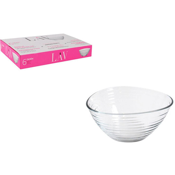 LAV Set 6 Bowls 12 cm 300ml Derin