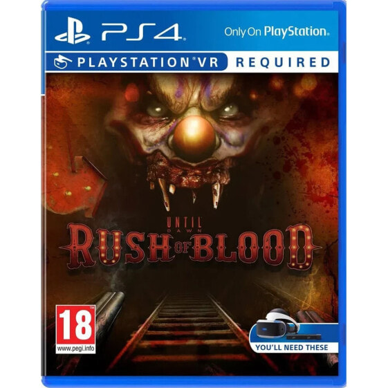 PLAYSTATION GAMES PS4 Until Dawn Rush of Blood (UK) VR