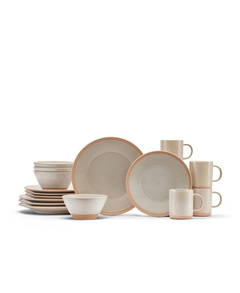 Tave Dinnerware 16 Piece Set, Service for 4