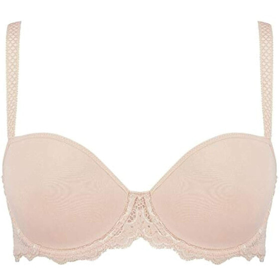 Simone Perele Women's 3D Molded Demi Style T-Shirt Bra, Peau Rose, 32B