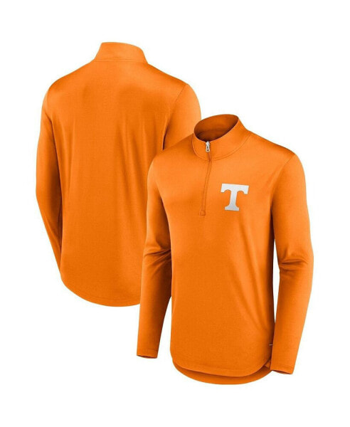 Men's Tennessee Orange Tennessee Volunteers Tough Minded Quarter-Zip Top