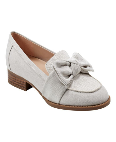 Women's Lindio Bow Detail Slip On Loafers