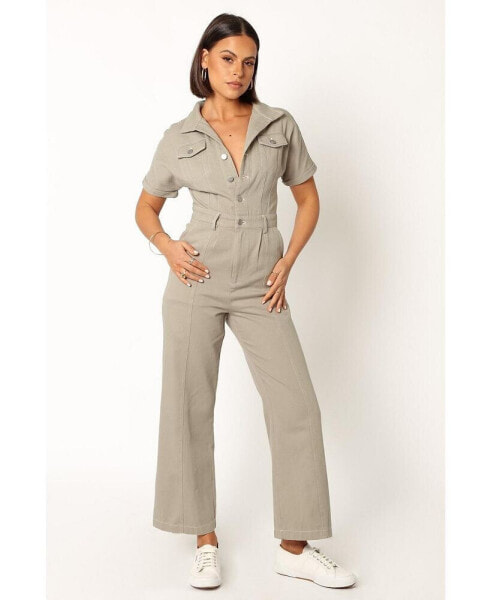 Women's Demi Contrast Stitch Jumpsuit