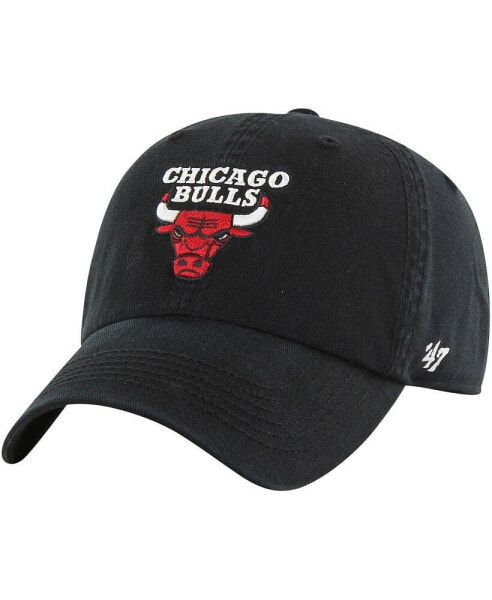 Men's Black Chicago Bulls Classic Franchise Fitted Hat