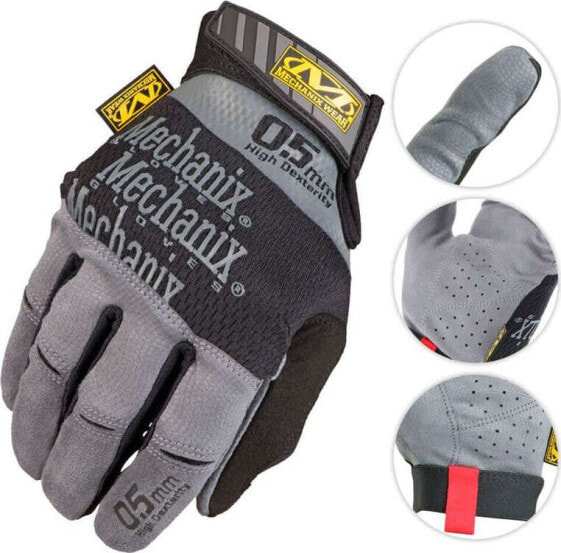 Mechanix Wear Mechanix Wear Rękawice Speciality 0.5mm High Dexterity Szare XL