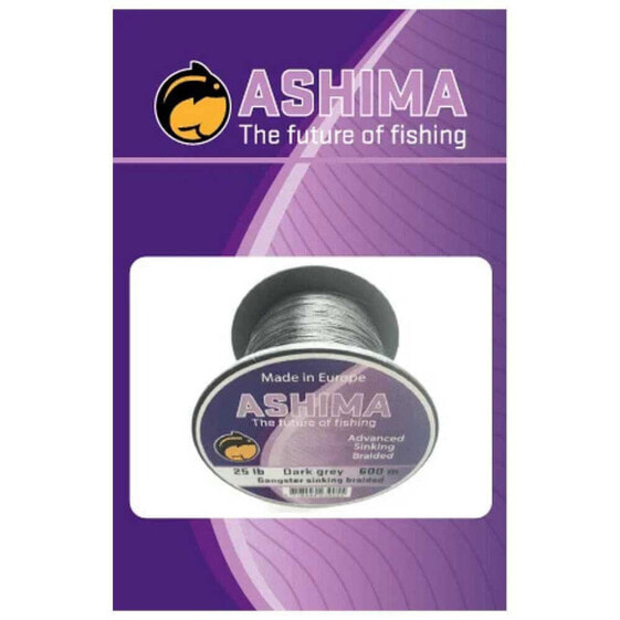 ASHIMA FISHING Gangster X8 Sink braided line 600 m