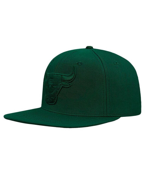 Men's Forest Green Chicago Bulls Tonal Logo Snapback Hat