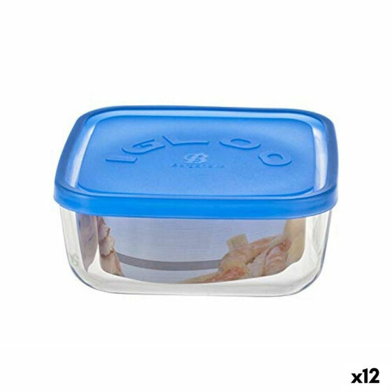 Судок Borgonovo 6277815 Синий 960 ml 15 x 15 x 6,2 cm (12 штук) (Ø 15 cm)