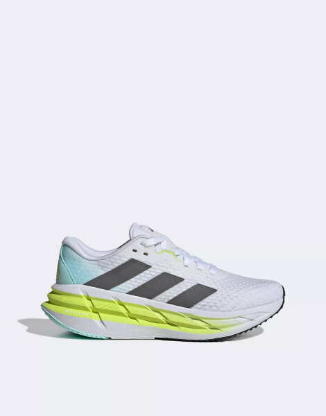 adidas Adistar 3 trainers in white