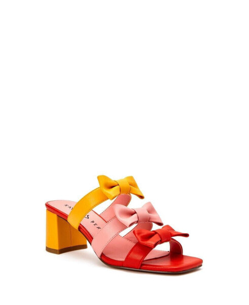 Women's The Tooliped Block Heel Bow Sandals