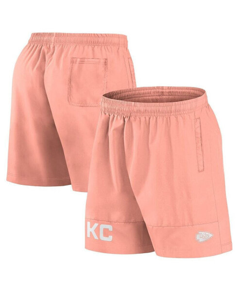 Men's Coral Kansas City Chiefs Elements Shorts