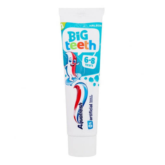 Aquafresh Big Teeth 50 ml zahnpasta für Kinder