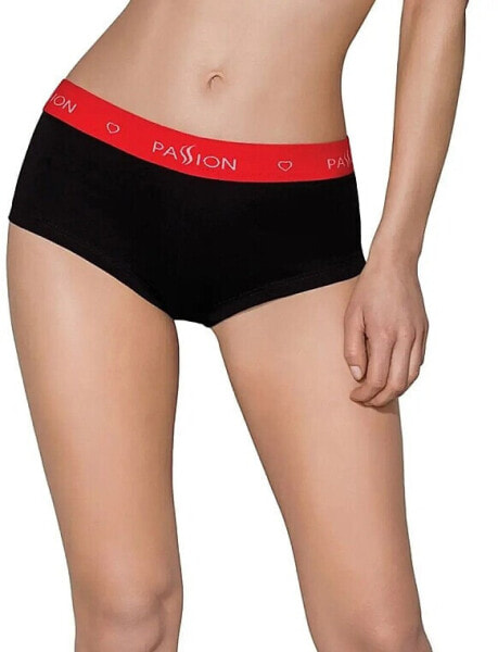 Baumwollslip für Damen PS003 black - Passion M (44)