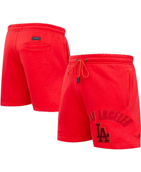 Men's Los Angeles Dodgers Triple Red Classic Shorts