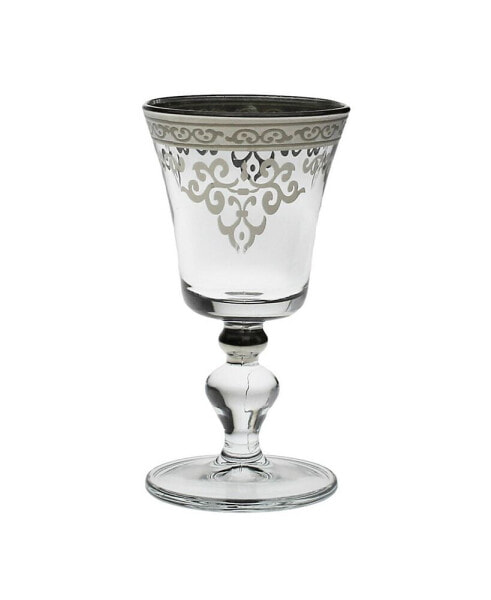 Set of 6 Liquor Glasses with Design