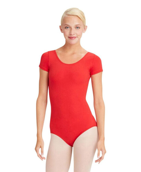 Women's Team Basics Short Sleeve Leotard