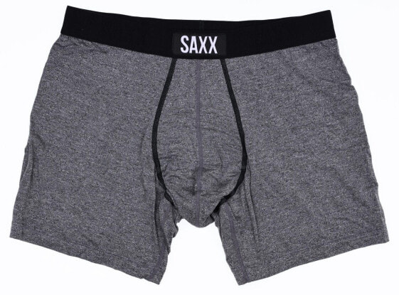 SAXX 285009 Men's VIBE Super Soft Trunk Briefs Salt and Pepper Small