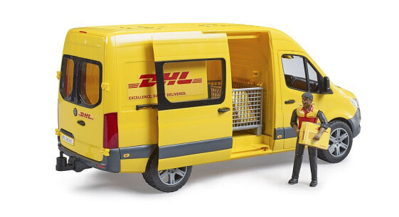 Bruder MB Sprinter DHL mit Fahrer| 02671