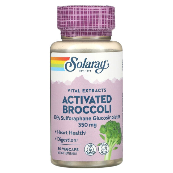 Activated Broccoli, Vital Extracts, 350 mg, 30 VegCaps