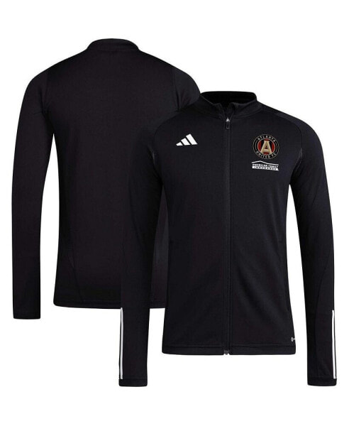 Men's Black Atlanta United FC 2023 On-Field AEROREADY Full-Zip Training Top