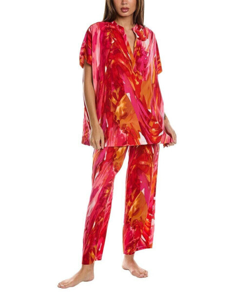 N Natori 2Pc Paradise Pajama Pant Set Women's