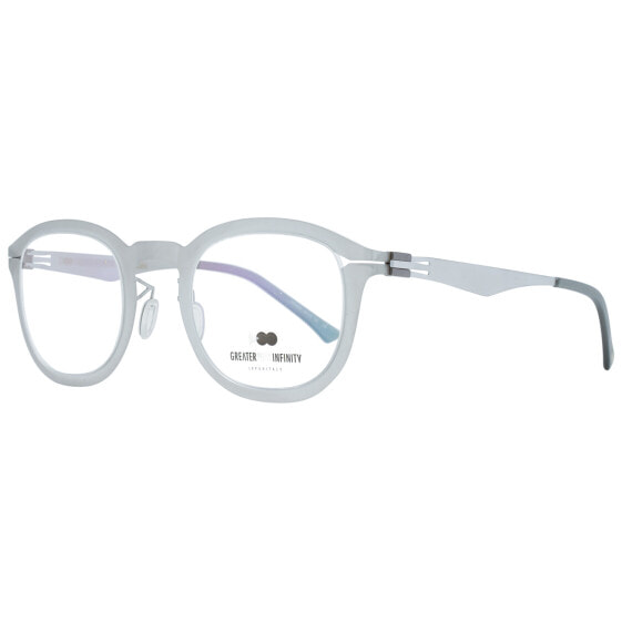 Greater Than Infinity Brille GT003 V05 46 Herren Silber 46-25-140