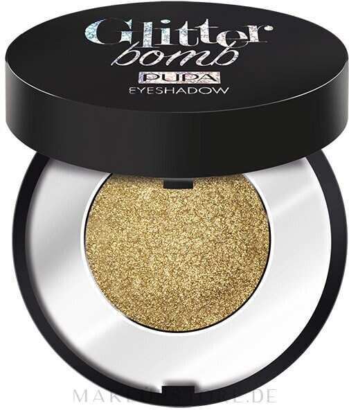 Schimmernde Lidschatten - Pupa Glitter Bomb Eyeshadow 001 - Starlight