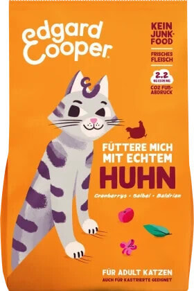 Trockenfutter Katze mit Freilandhuhn & Cranberrys, Adult, 4 kg