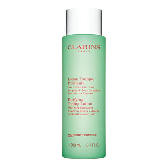 Clarins Lotion Purifying Тоник очищающий для жирной и комбинированной кожи Таволга и Шафран