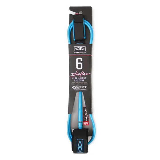 OCEAN & EARTH One XT Slim Line Ultra-Light Pro Comp 6´0 Surfboard Leash