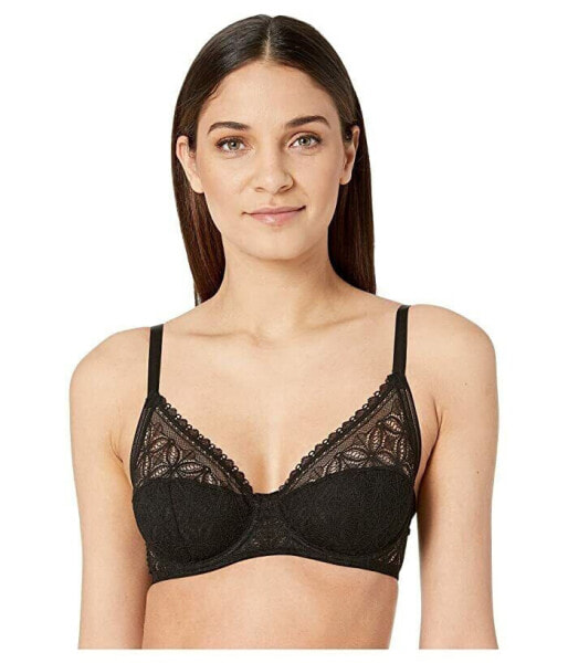 ELSE Chloe High Apex Underwire Full Cup Bra (Black) Women's Bra