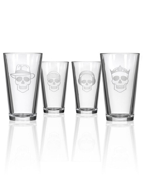 Numbskulls Pint 16Oz - Set Of 4 Glasses