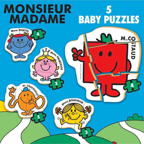 EDUCA BORRAS Baby Monsieur Madame Puzzle