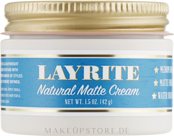 Matte Styling-Creme - Layrite Natural Matte Cream 42 g