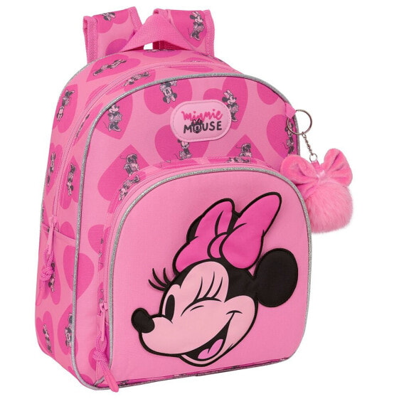 SAFTA Infant Minnie Mouse Loving backpack 34 cm