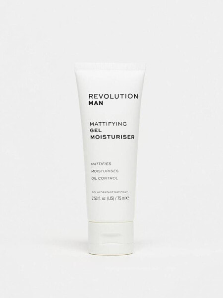 Revolution Man Mattifying Gel Moisturiser 75ml