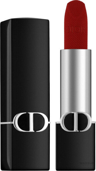 Lippenstift mit nachfüllbarer Patrone - Dior Rouge Refillable Lipstick 840 - Rayonnante - Velvet