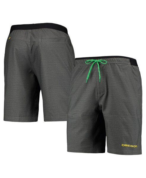 Men's Gray Oregon Ducks Twisted Creek Omni-Shield Shorts