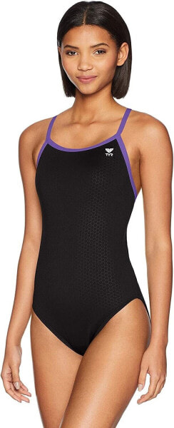 Tyr Women's 248755 Hexa Diamondfit One-Piece Swimsuit Size 28