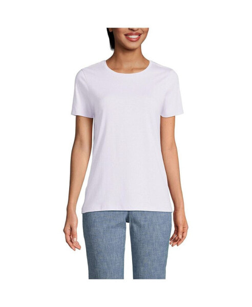 Women's Relaxed Supima Cotton Short Sleeve Crewneck T-Shirt